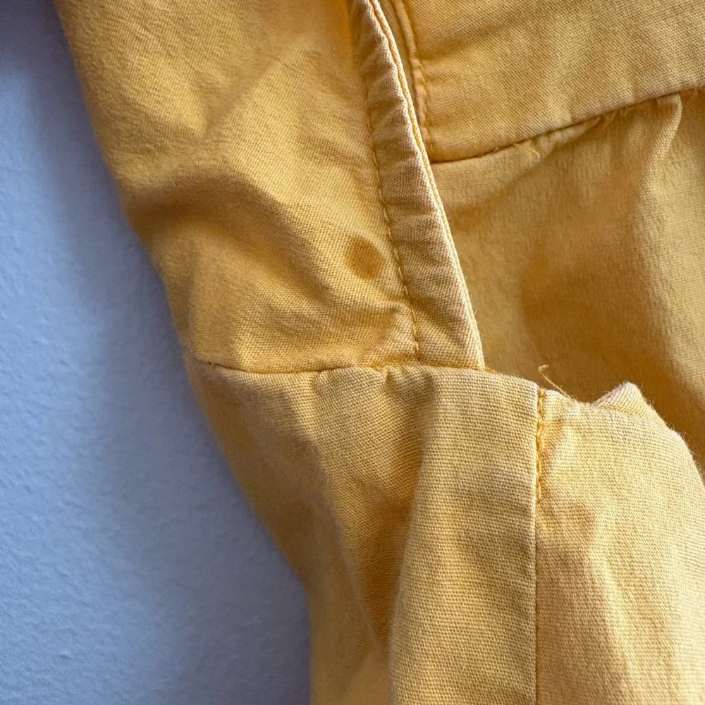 J. Crew Mustard Yellow Blouse